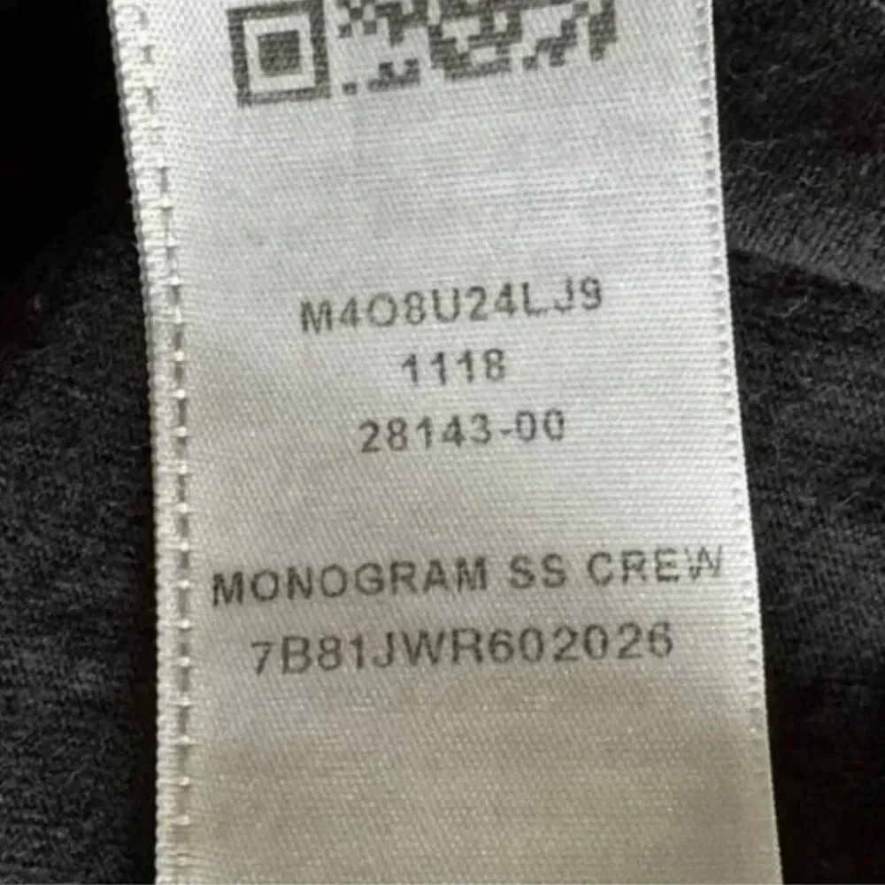 True Religion Men's All Over Monogram Tee Size Large